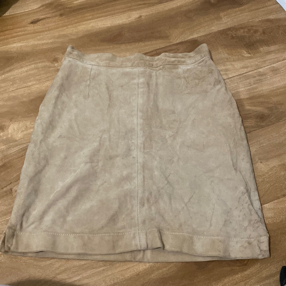 Velour skirt made in France